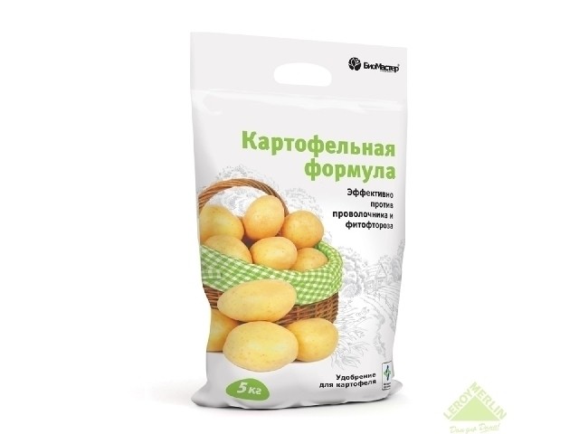 Комплексное органоминеральное удобрение для картофеля ( пакет 5 кг. ) БиоМастер